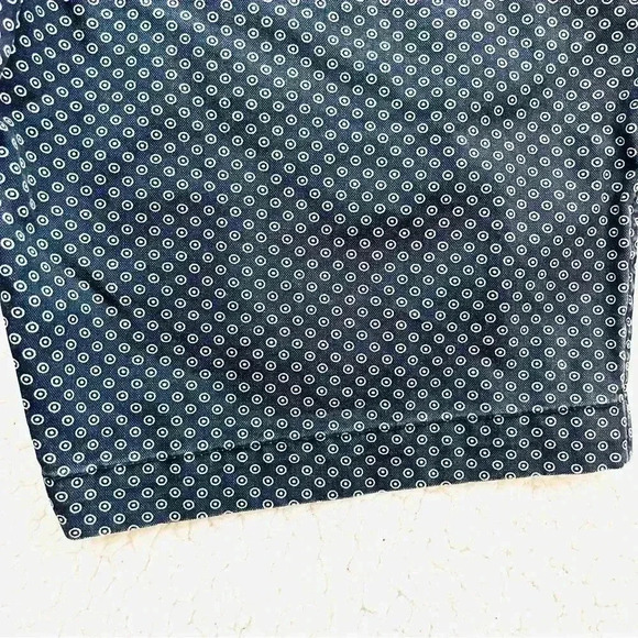 Banana Republic Navy Aiden Flat Front Cotton Chino Mens Shorts Size 29 - Picture 10 of 14